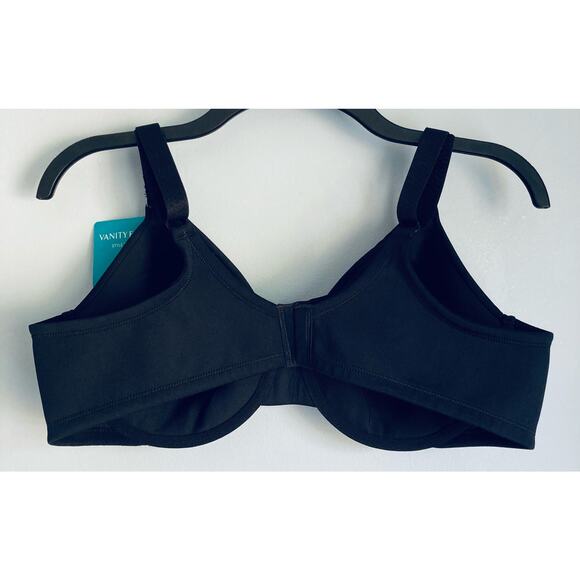 Vanity Fair Bra Black 42C NWT Unlined - Picture 3 of 11
